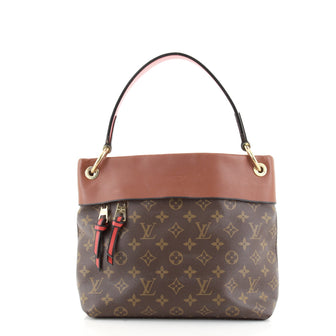 Louis Vuitton Tuileries Besace Bag Monogram Canvas with Leather