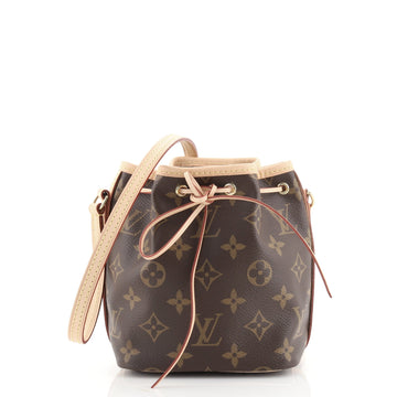 Louis Vuitton Noe Handbag Monogram Canvas Nano