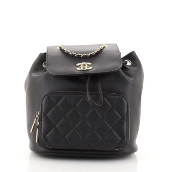 Chanel Business Affinity Backpack Caviar Small
