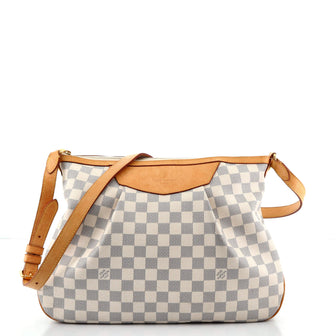Louis Vuitton Siracusa Handbag Damier MM