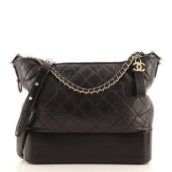 Chanel Gabrielle Hobo Quilted Aged Calfskin Medium
