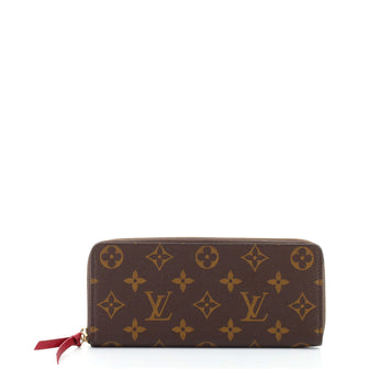 Louis Vuitton Clemence Wallet Monogram Canvas