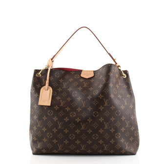 Louis Vuitton Graceful Handbag Monogram Canvas MM