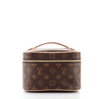 Louis Vuitton Nice Vanity Case Monogram Canvas Mini Brown