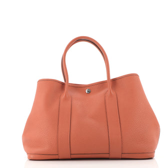 Hermes Garden Party Tote Leather 36