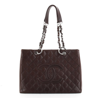 Chanel Grand Shopping Tote Quilted Calfskin