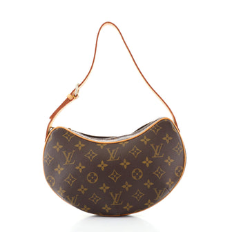 Louis Vuitton Croissant Handbag Monogram Canvas PM