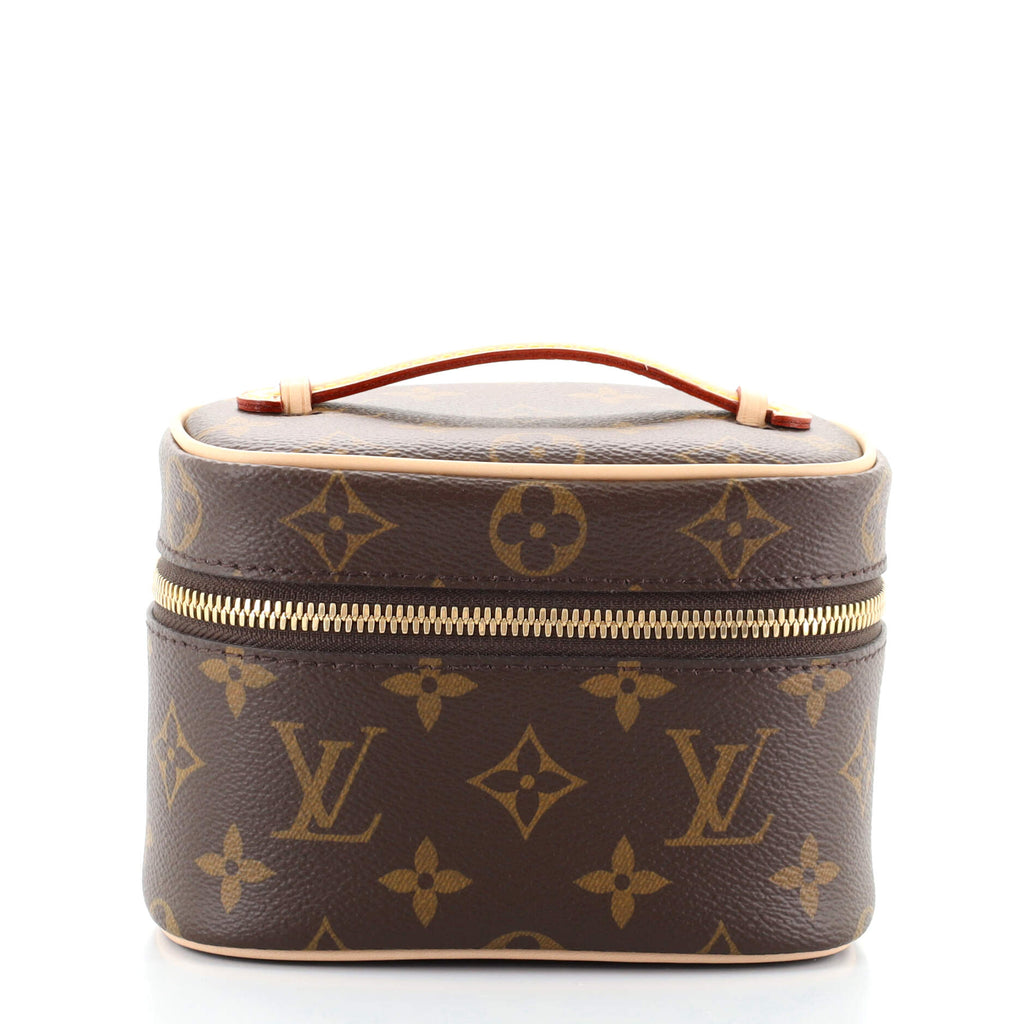 Louis Vuitton Monogram Implant Nice Vanity Handbag
