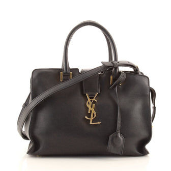 Saint Laurent Monogram Cabas Leather Baby