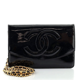 Chanel Vintage Timeless Wallet on Chain Patent