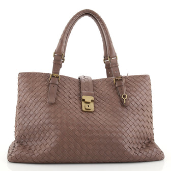 Bottega Veneta Roma Bag Intrecciato Nappa Medium
