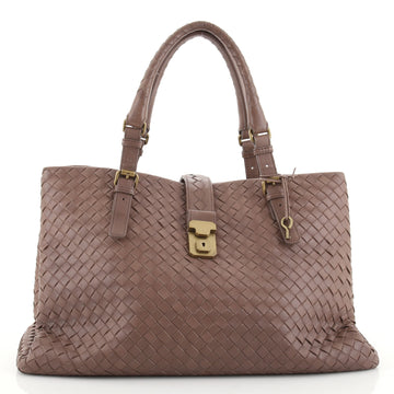 Bottega Veneta Roma Bag Intrecciato Nappa Medium