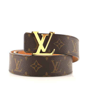 Louis Vuitton LV Initiales Belt Monogram Canvas Wide