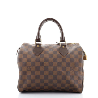 Louis Vuitton Speedy Handbag Damier 25