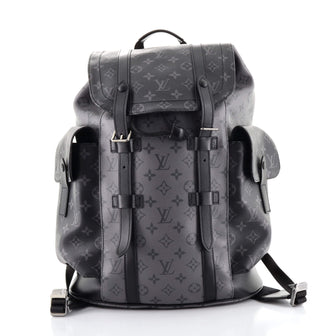 Louis Vuitton Christopher Backpack Monogram Eclipse with Reverse Monogram Eclipse PM