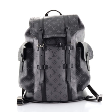 Louis Vuitton Christopher Backpack Monogram Eclipse with Reverse Monogram Eclipse PM