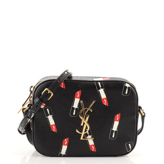 Saint Laurent Classic Monogram Camera Bag Printed Leather Small