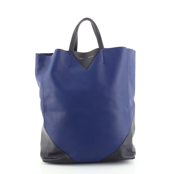 Celine Vertical Bi-Cabas Tote Leather Large