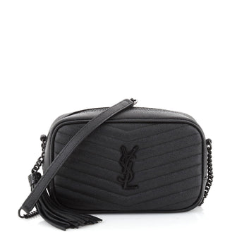 Saint Laurent Lou Camera Bag Matelasse Chevron Leather Mini