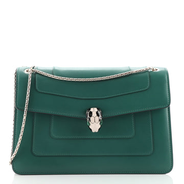Bvlgari Serpenti Forever Shoulder Bag Leather Medium