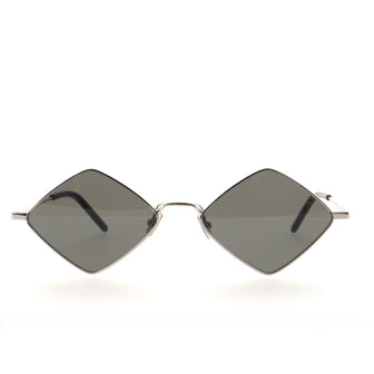 Saint Laurent New Wave Diamond Sunglasses Metal