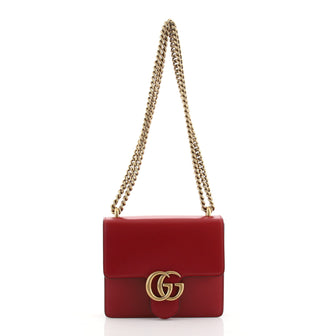 Gucci GG Marmont Chain Shoulder Bag Leather Small
