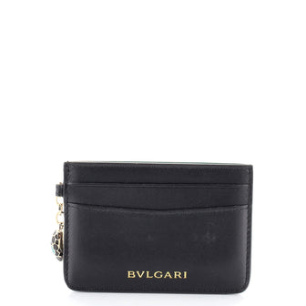 Bvlgari Serpenti Forever Card Holder Leather