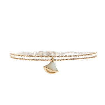 Bvlgari Diva's Dream Bracelet 18K Rose Gold with Mother of Pearl