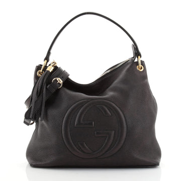Gucci Soho Convertible Hobo Leather Large