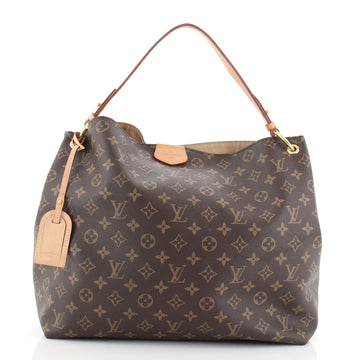 Louis Vuitton Graceful Handbag Monogram Canvas MM