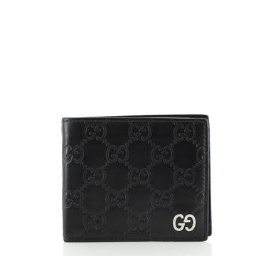 Gucci Signature Bifold Wallet Guccissima Leather
