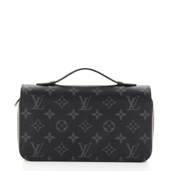 Louis Vuitton Zippy Wallet Monogram Eclipse Canvas XL