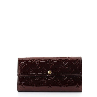 Louis Vuitton Sarah Wallet Monogram Vernis