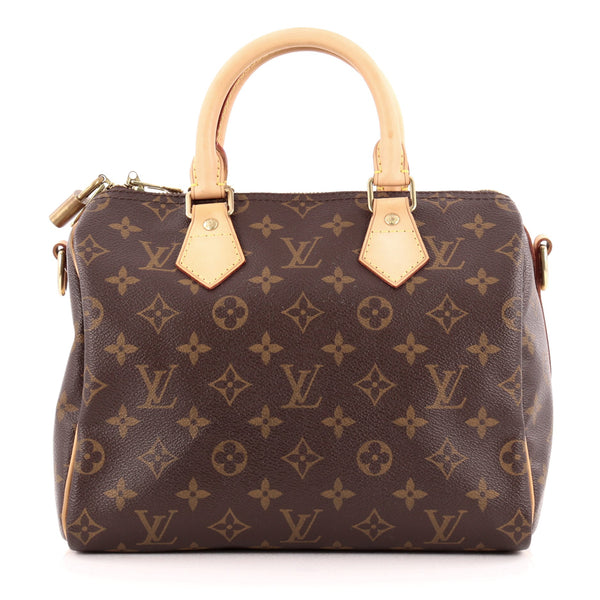 Louis Vuitton Speedy Bandoulière 25 Bag Monogram Canvas Leather In