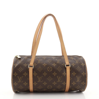 Louis Vuitton Papillon Handbag Monogram Canvas 30