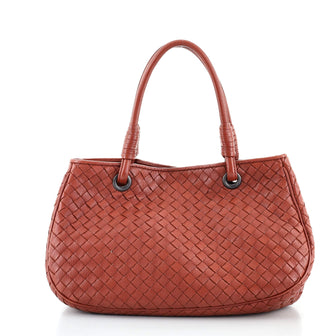 Bottega Veneta Open Shopping Tote Intrecciato Nappa Small