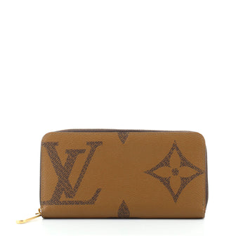 Louis Vuitton Zippy Wallet Reverse Monogram Giant