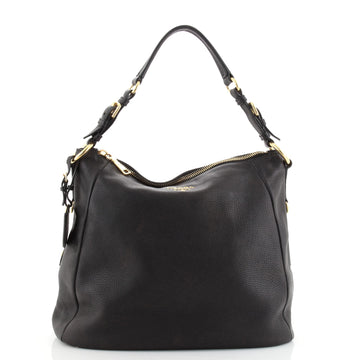 Prada Belted Hobo Vitello Daino Large