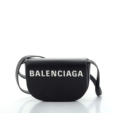 Balenciaga Logo Ville Day Bag Leather XS
