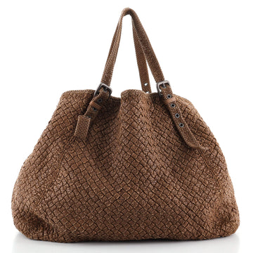 Bottega Veneta A-Shape Tote Intrecciato Karung Large
