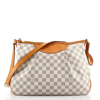 Louis Vuitton Siracusa Handbag Damier MM