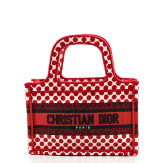 Christian Dior DiorAmour Book Tote Printed Canvas Mini