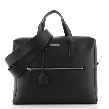Saint Laurent Bold Briefcase Leather