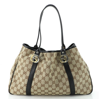 Gucci Twins Tote GG Canvas Medium