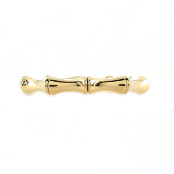Gucci Bamboo Spring Bangle Bracelet 18K Yellow Gold Large