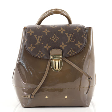 Louis Vuitton Hot Springs Backpack Vernis with Monogram Canvas