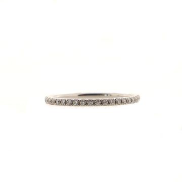 Tiffany & Co. Soleste Full Eternity Band Ring Platinum with Pave Diamonds