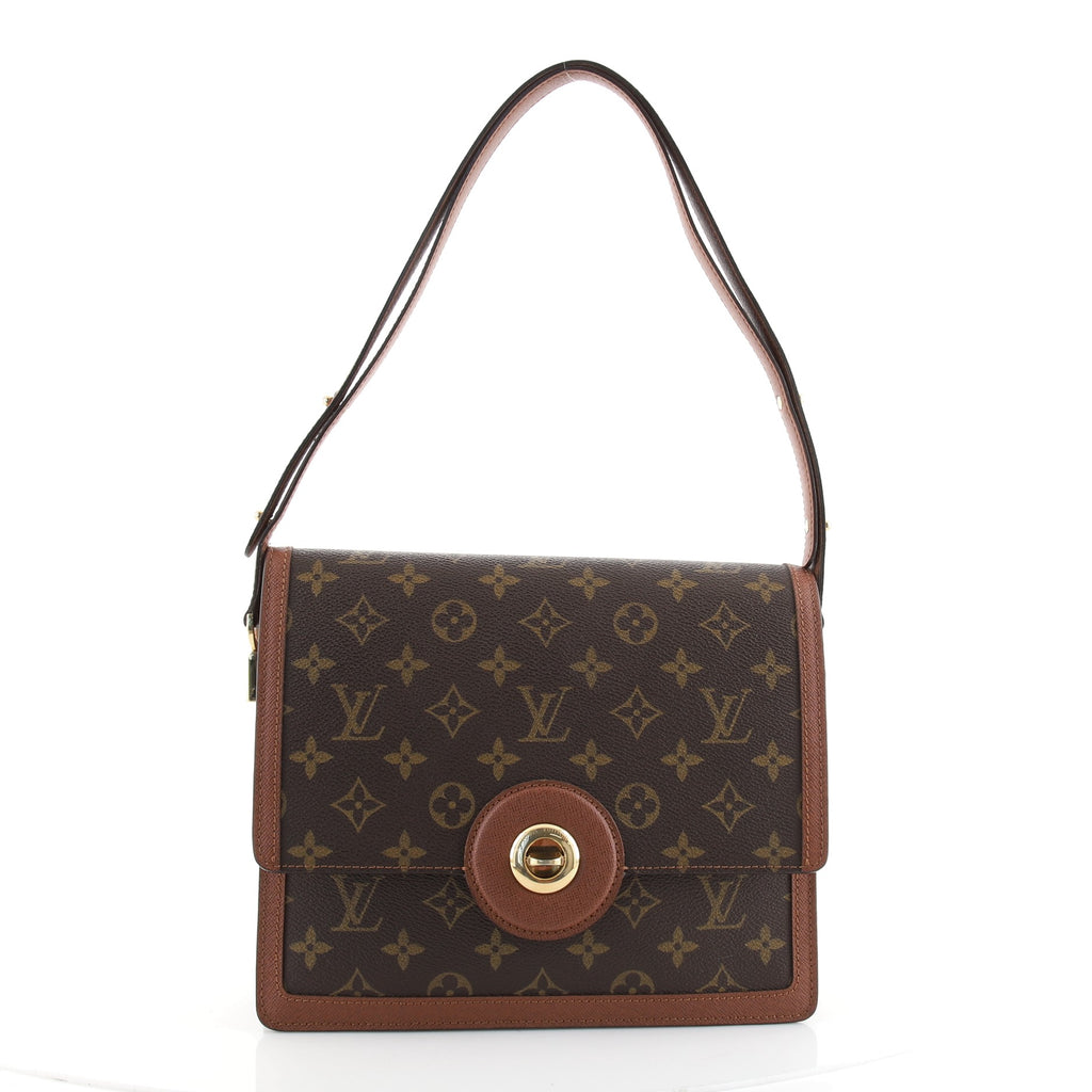 Louis Vuitton Raspail Handbag Monogram Canvas Brown 920161