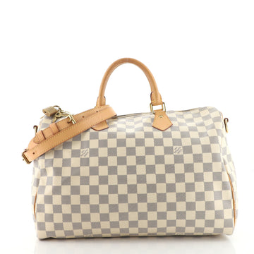 Louis Vuitton Speedy Bandouliere Bag Damier 35