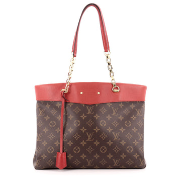 Louis Vuitton Pallas Shopper Monogram Canvas and Calf Leather